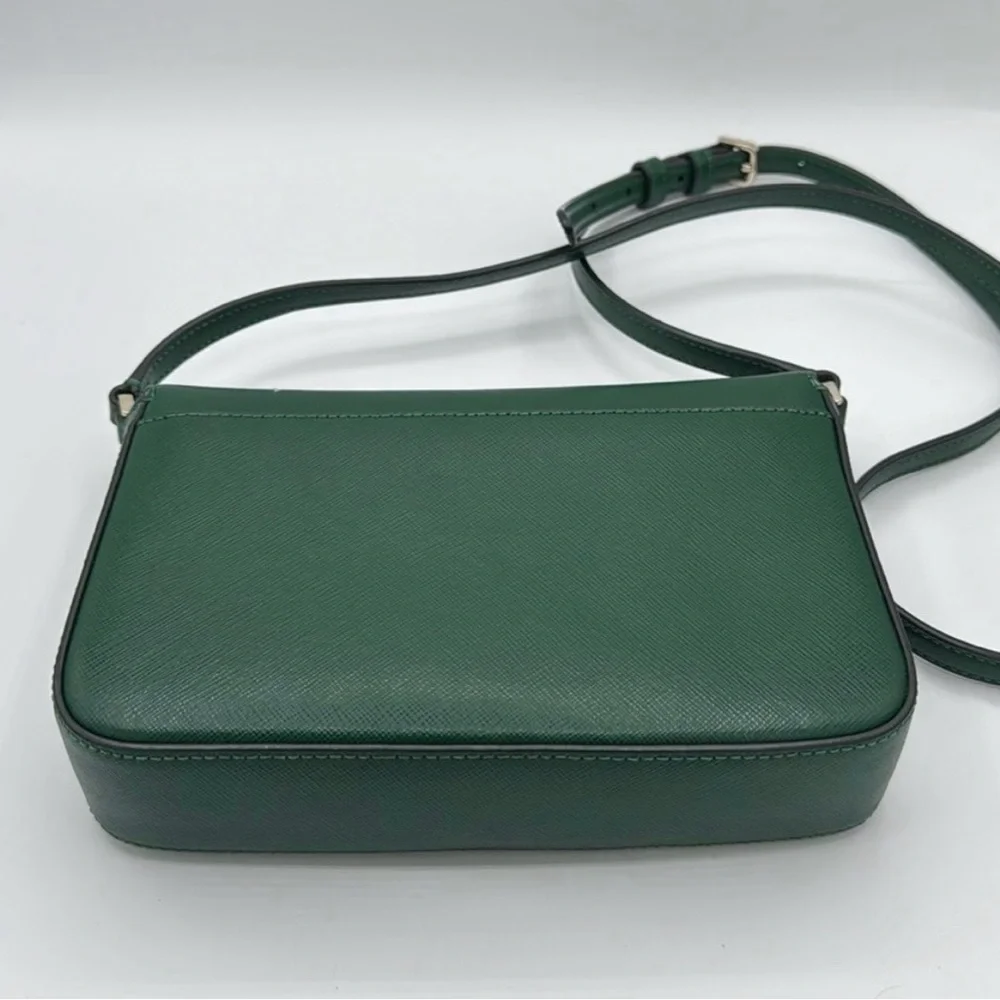 Kate Spade Green Leather Crossbody Bag